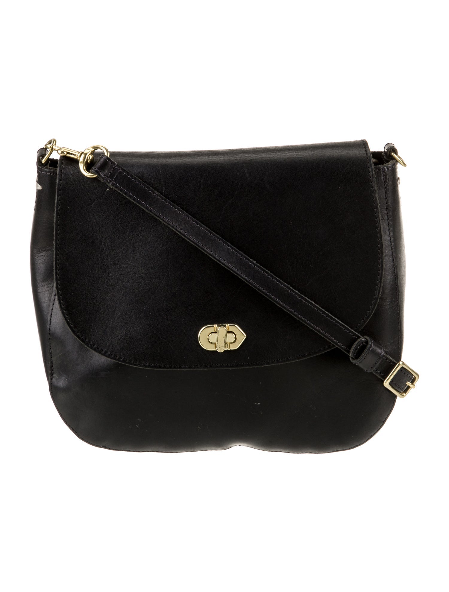Clare V. Leather Crossbody Bag
