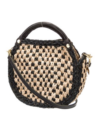 Clare V. Raffia Bucket Bag