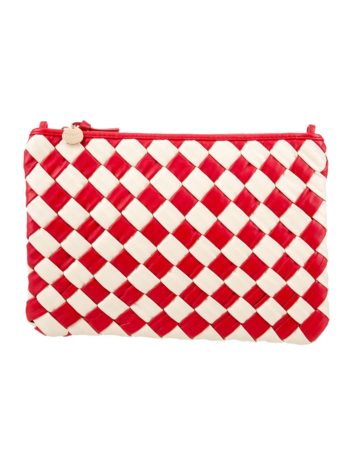 Clare V. Leather Clutch