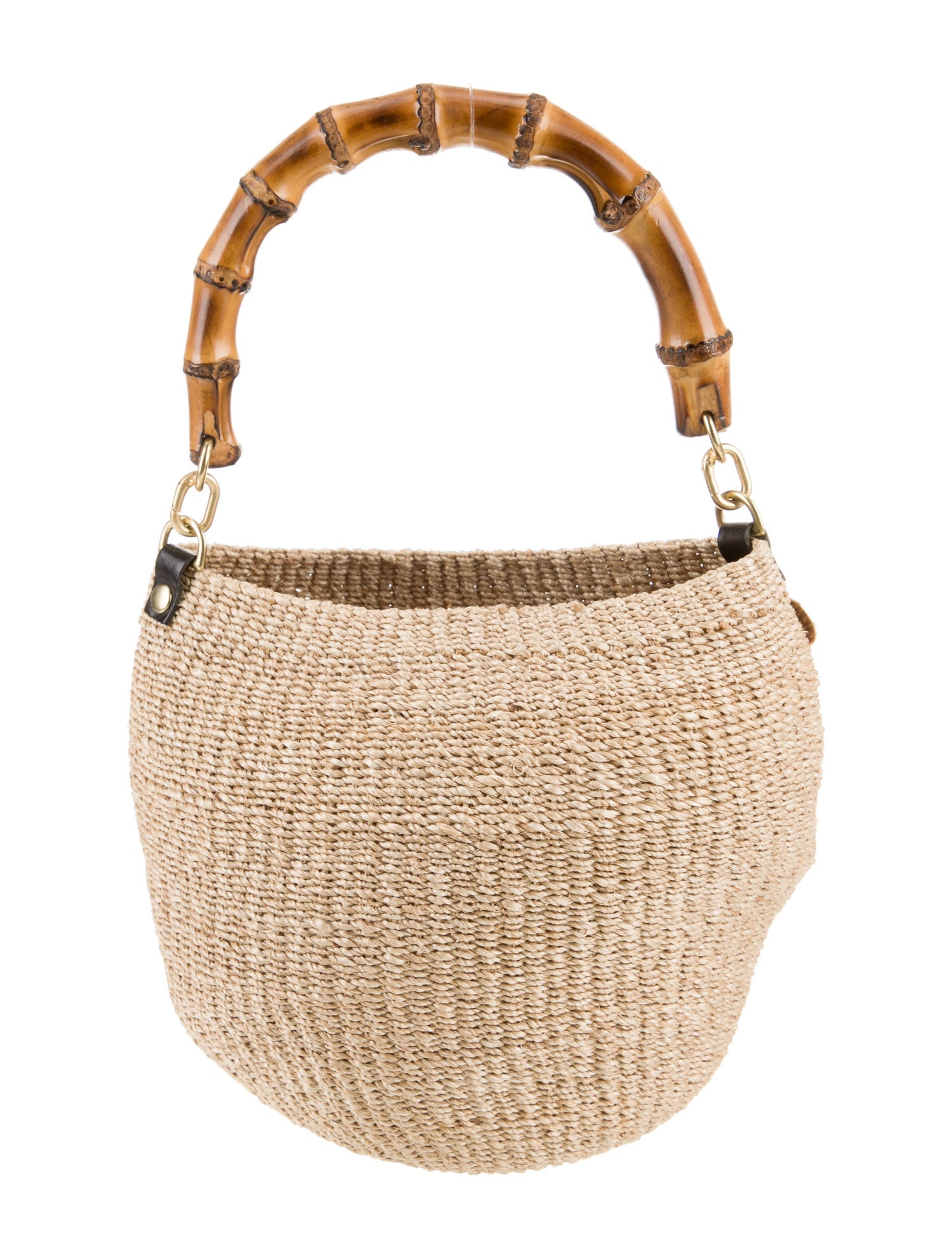 Clare V. Raffia Bucket Bag