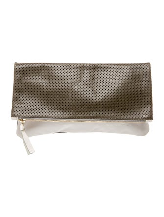Clare V. Leather Clutch