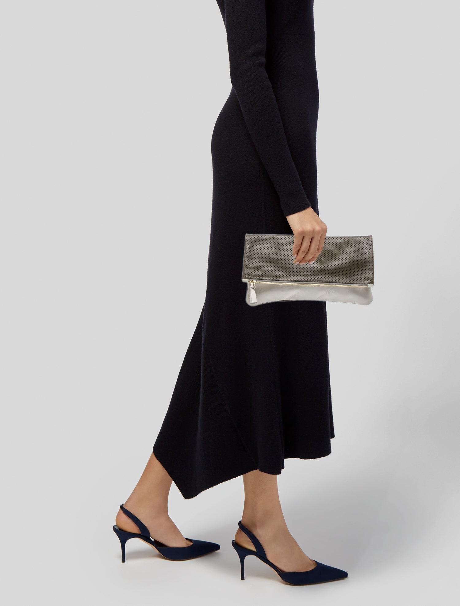 Clare V. Leather Clutch