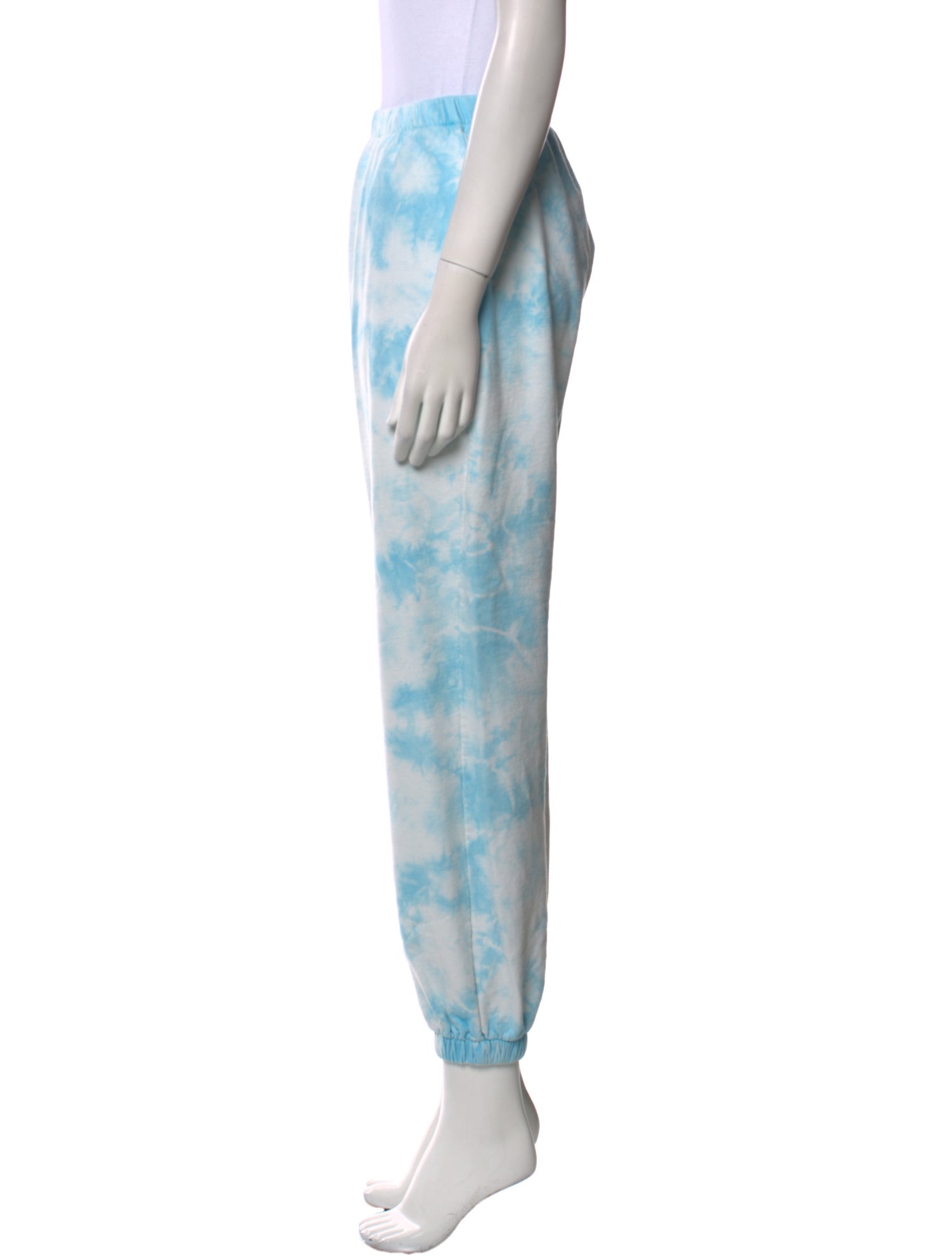 Clare V. Tie-Dye Print Skinny Leg Pants
