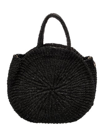 Clare V. Raffia Top Handle Bag