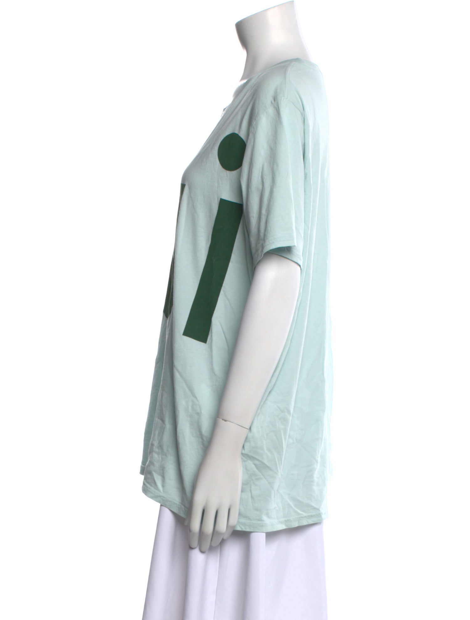 Clare V. Graphic Print Crew Neck T-Shirt