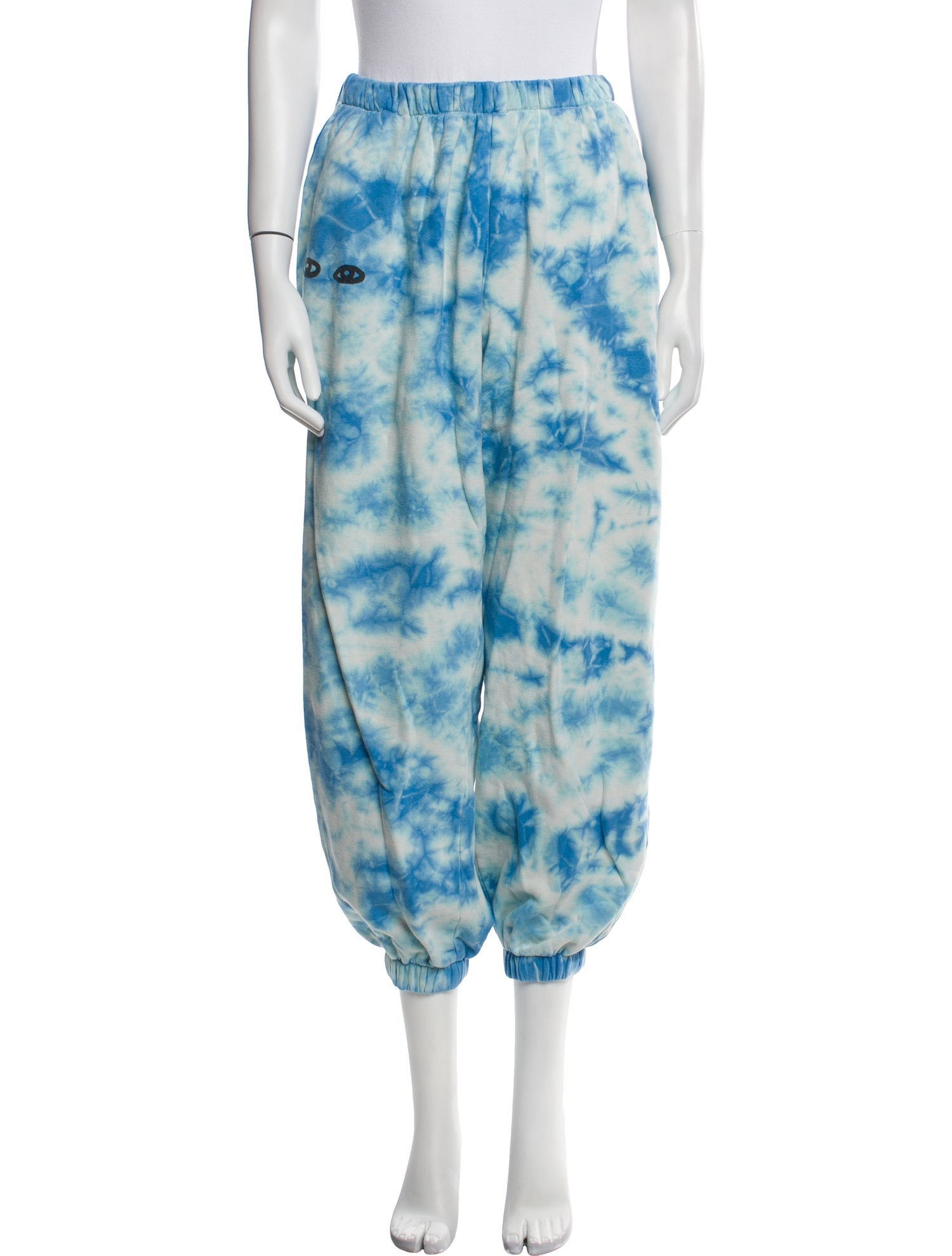 Clare V. Tie-Dye Print Sweatpants