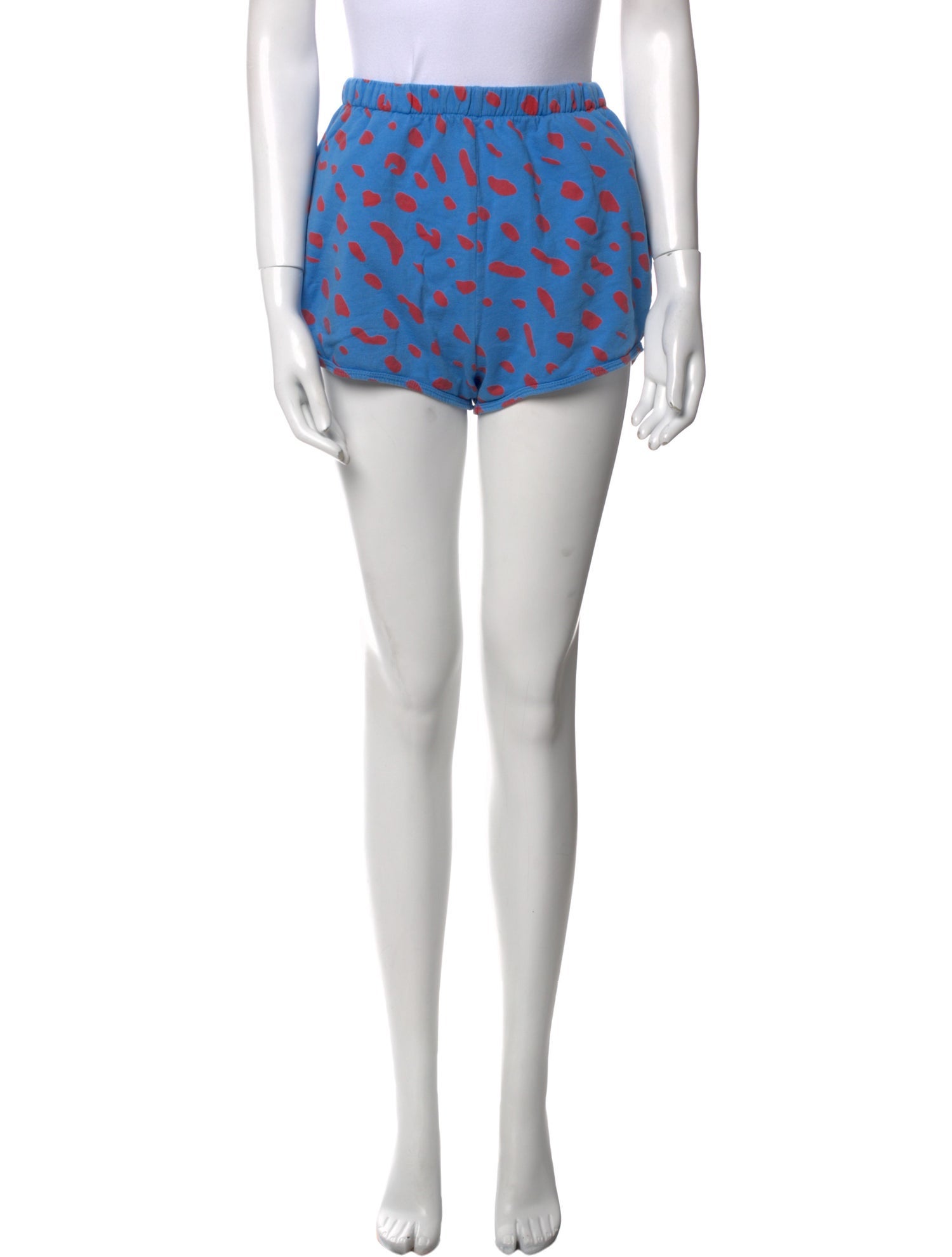 Clare V. Printed Mini Shorts