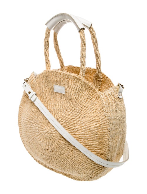 Clare V. Raffia Shoulder Bag