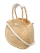 Clare V. Raffia Shoulder Bag