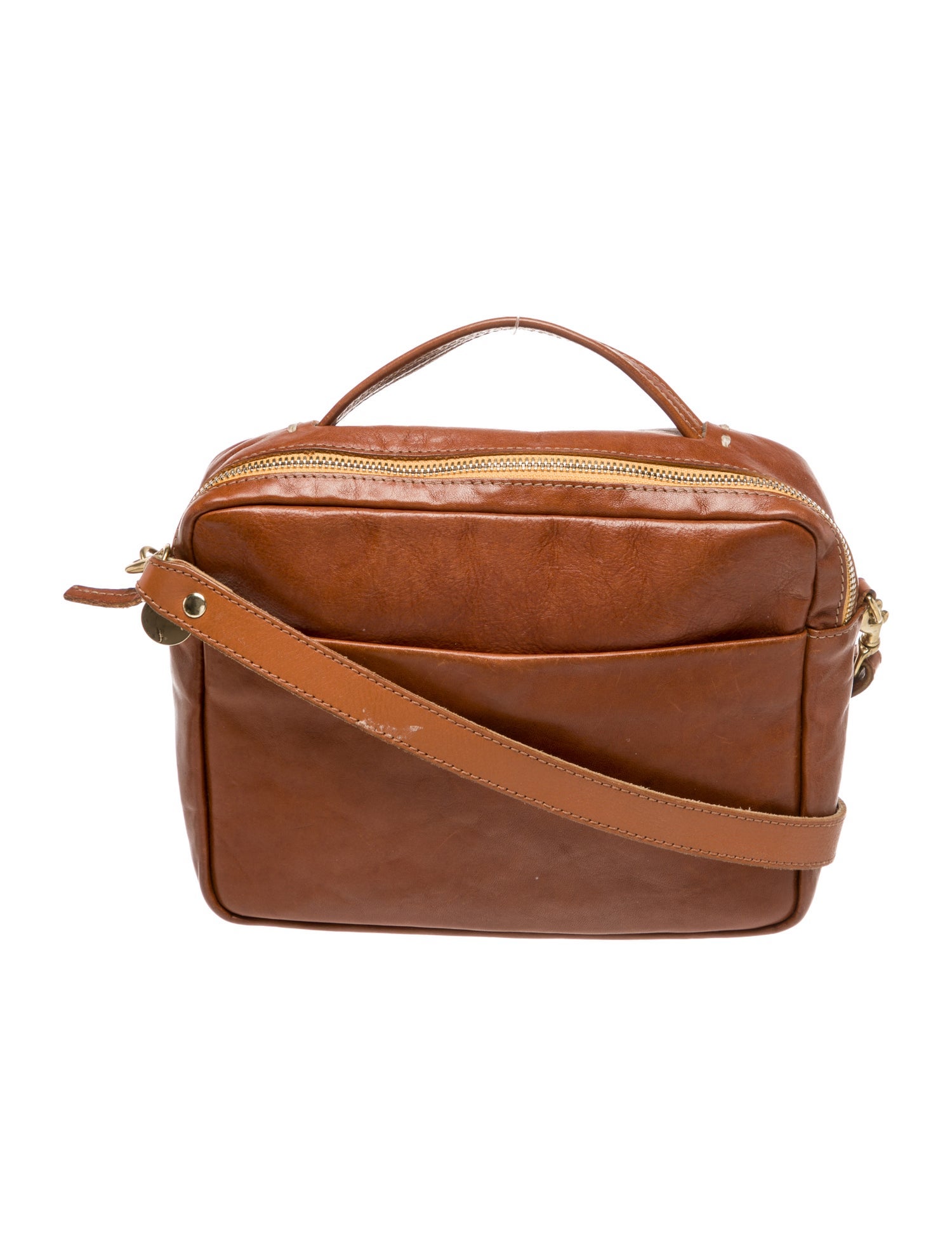 Clare V. Leather Shoulder Bag