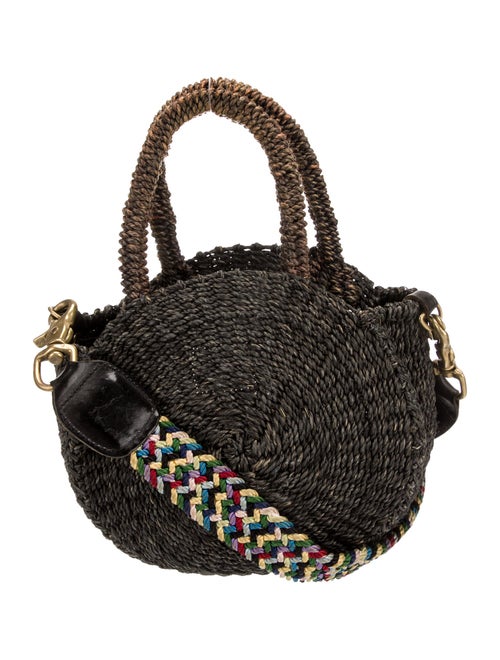 Clare V. Raffia Top Handle Bag