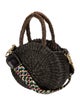 Clare V. Raffia Top Handle Bag