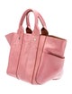Clare V. Leather Top Handle Bag
