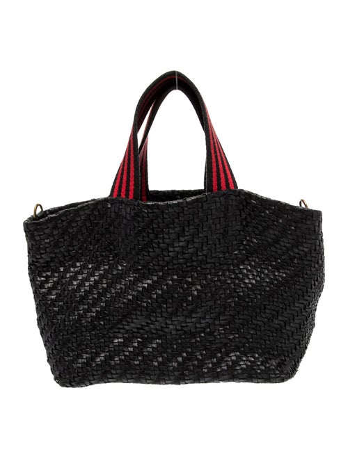 Clare V. Leather Top Handle Bag