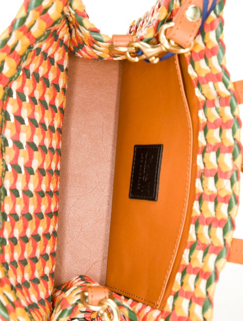 Clare V. Leather Top Handle Bag