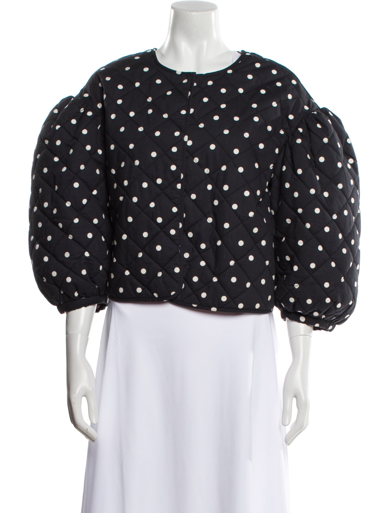Clare V. Polka Dot Jacket