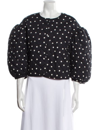Clare V. Polka Dot Jacket
