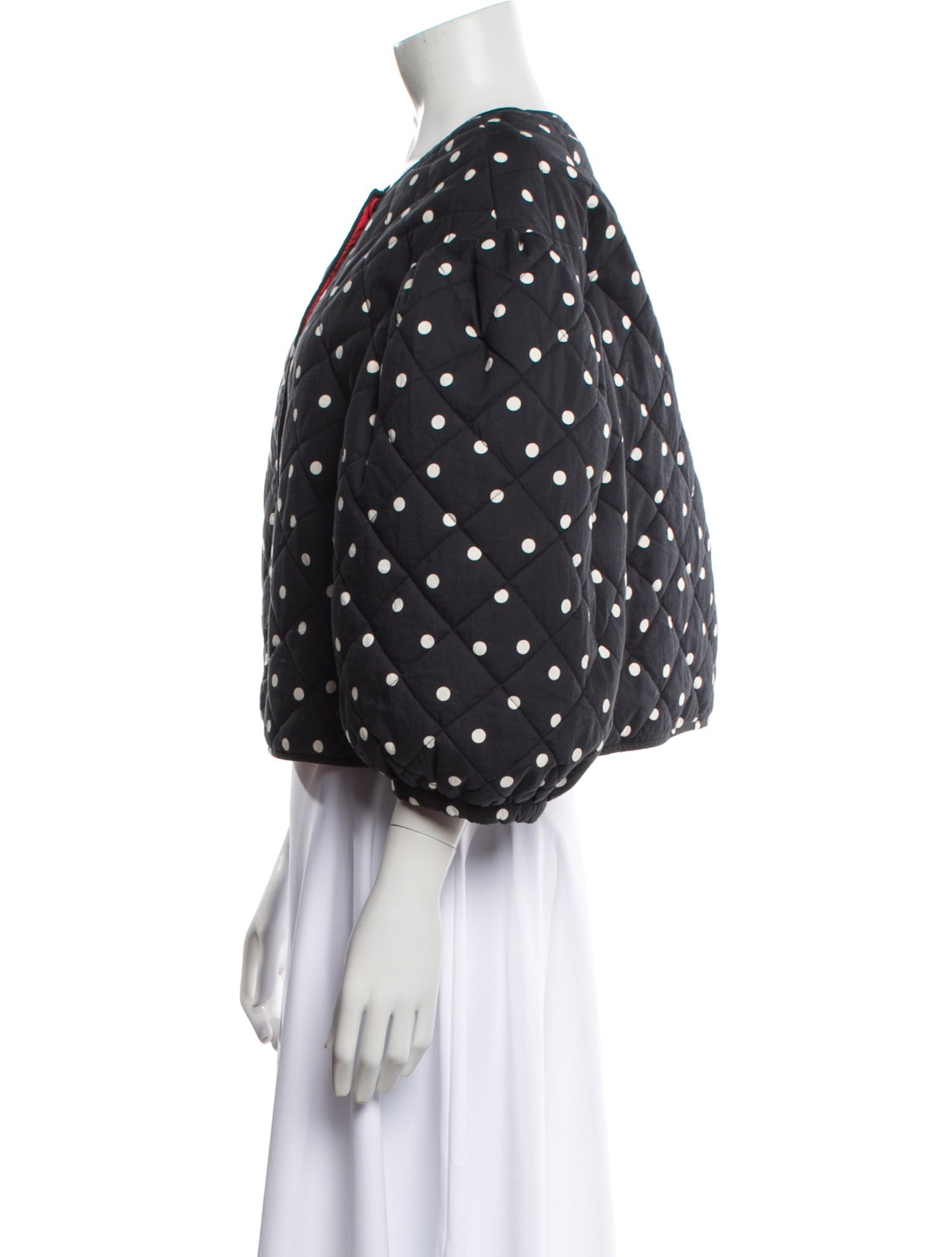 Clare V. Polka Dot Jacket