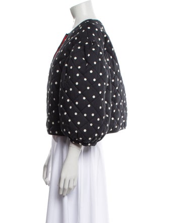 Clare V. Polka Dot Jacket