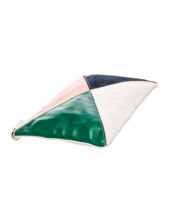 Clare V. Leather Clutch