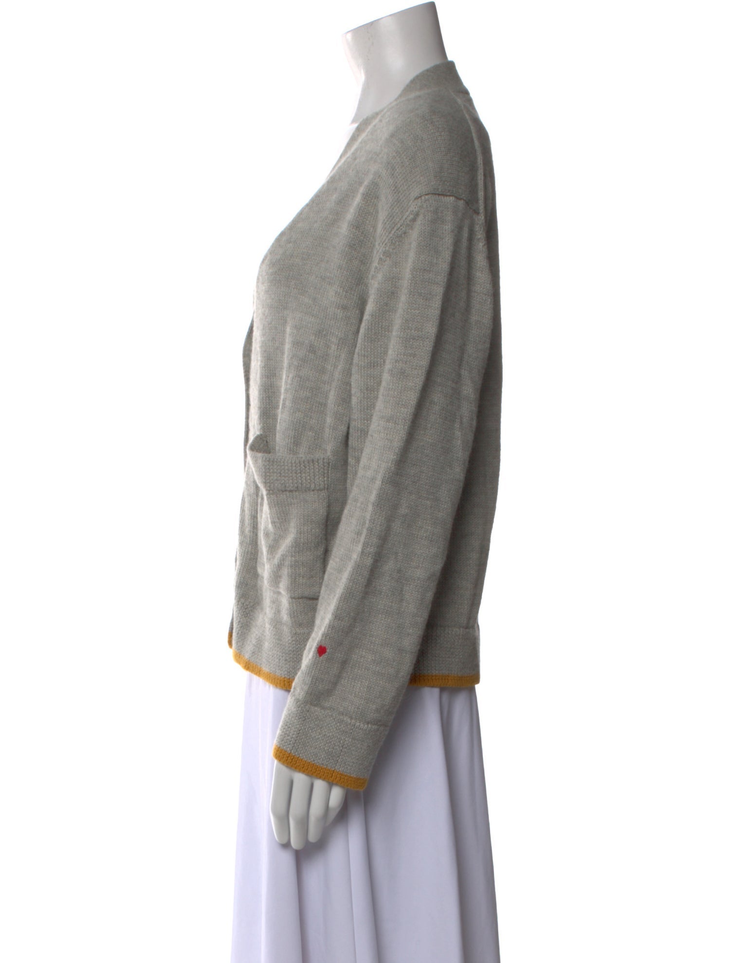 Clare V. Cashmere V-Neck Sweater