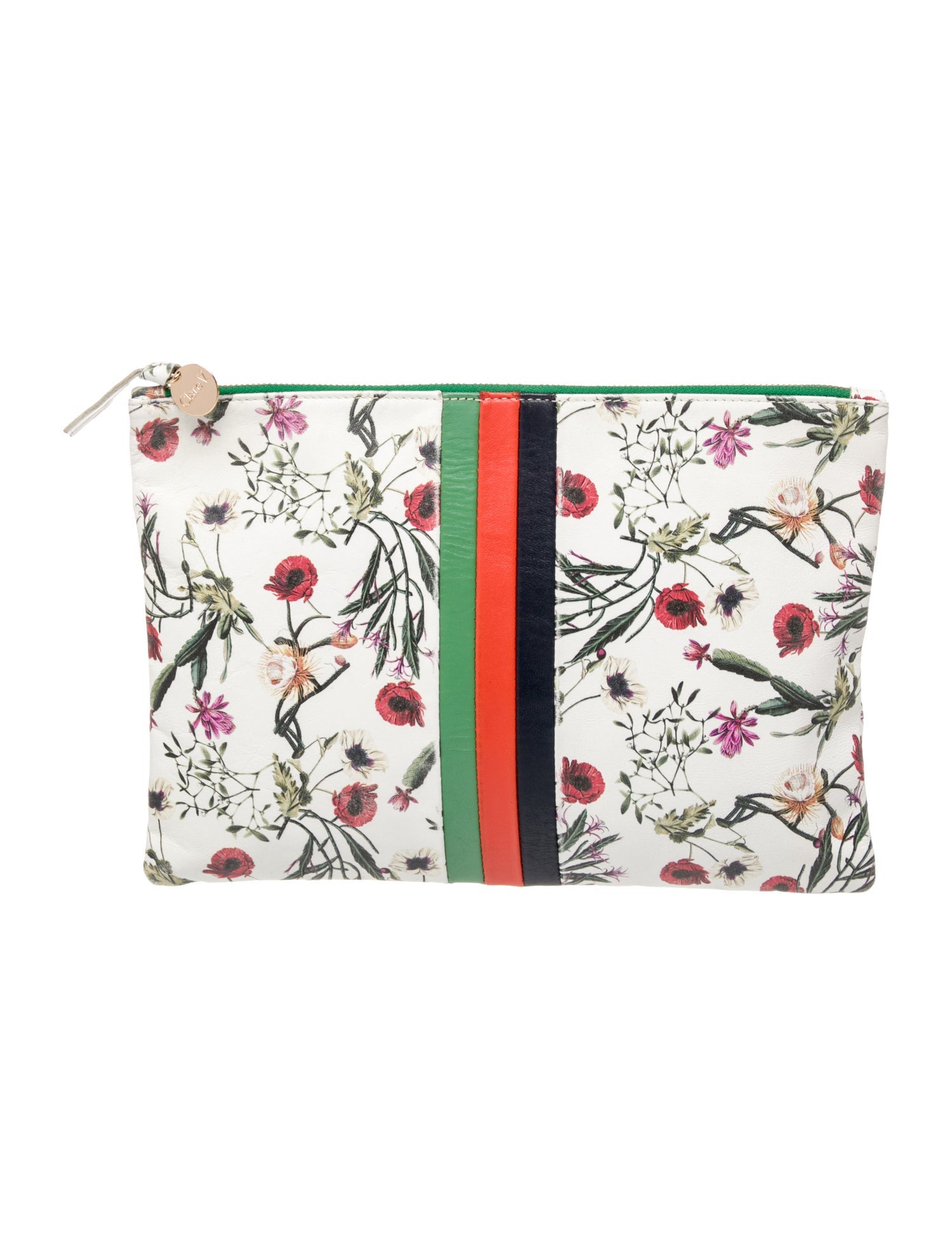 Clare V. Leather Clutch