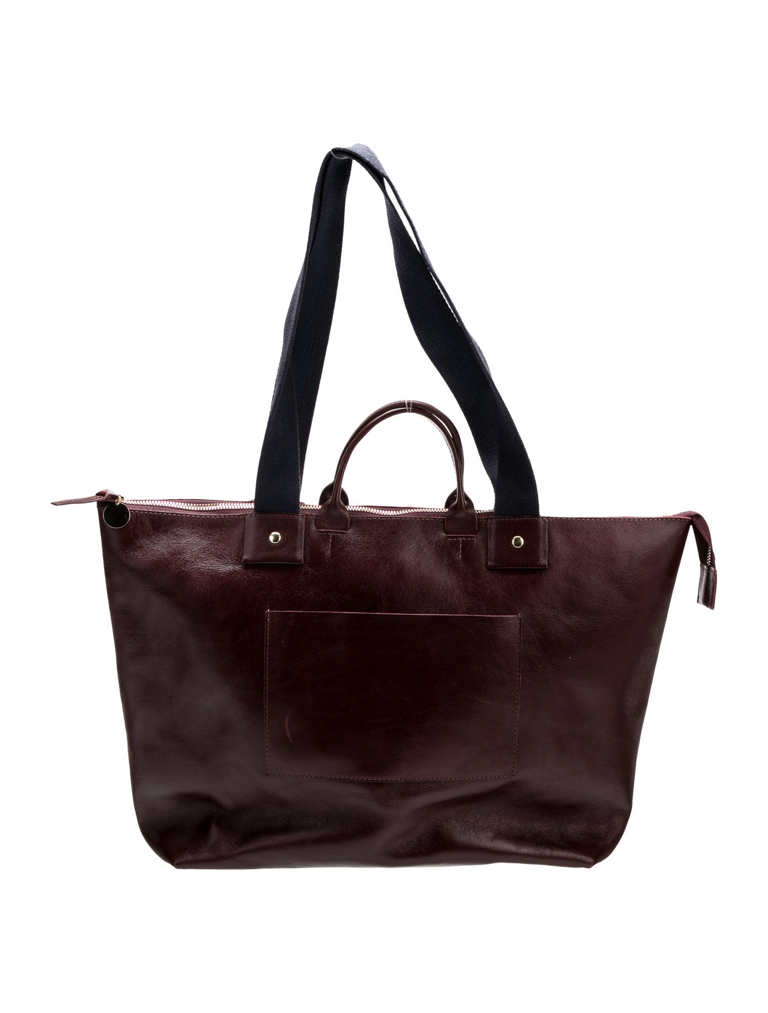 Clare V. Leather Weekender Bag