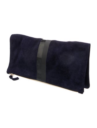 Clare V. Suede Clutch