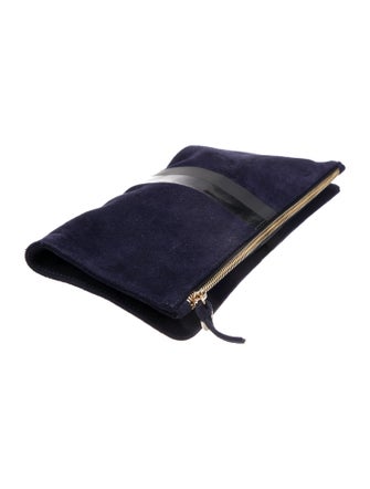 Clare V. Suede Clutch