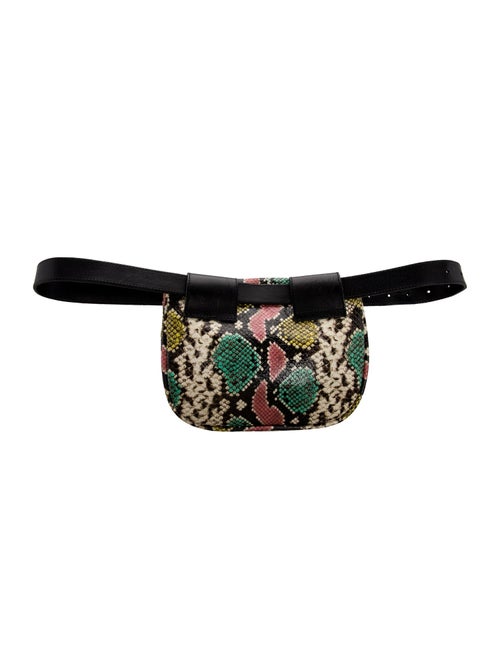 Clare V. Embossed Leather Belt Bag