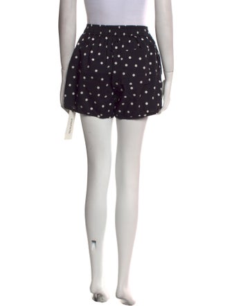 Clare V. Polka Dot Print Mini Shorts