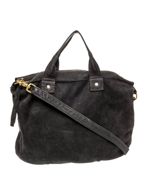 Clare V. Suede Top Handle Bag