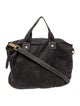 Clare V. Suede Top Handle Bag
