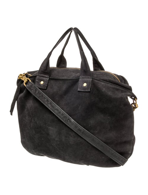 Clare V. Suede Top Handle Bag
