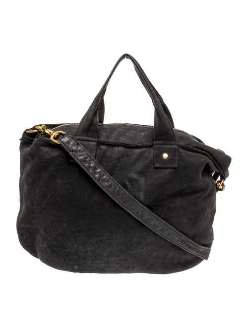 Clare V. Suede Top Handle Bag