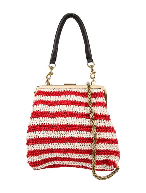 Clare V. Raffia Top Handle Bag
