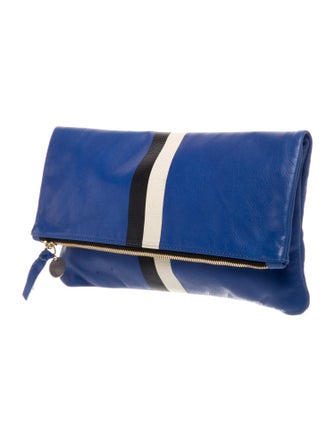Clare V. Leather Clutch