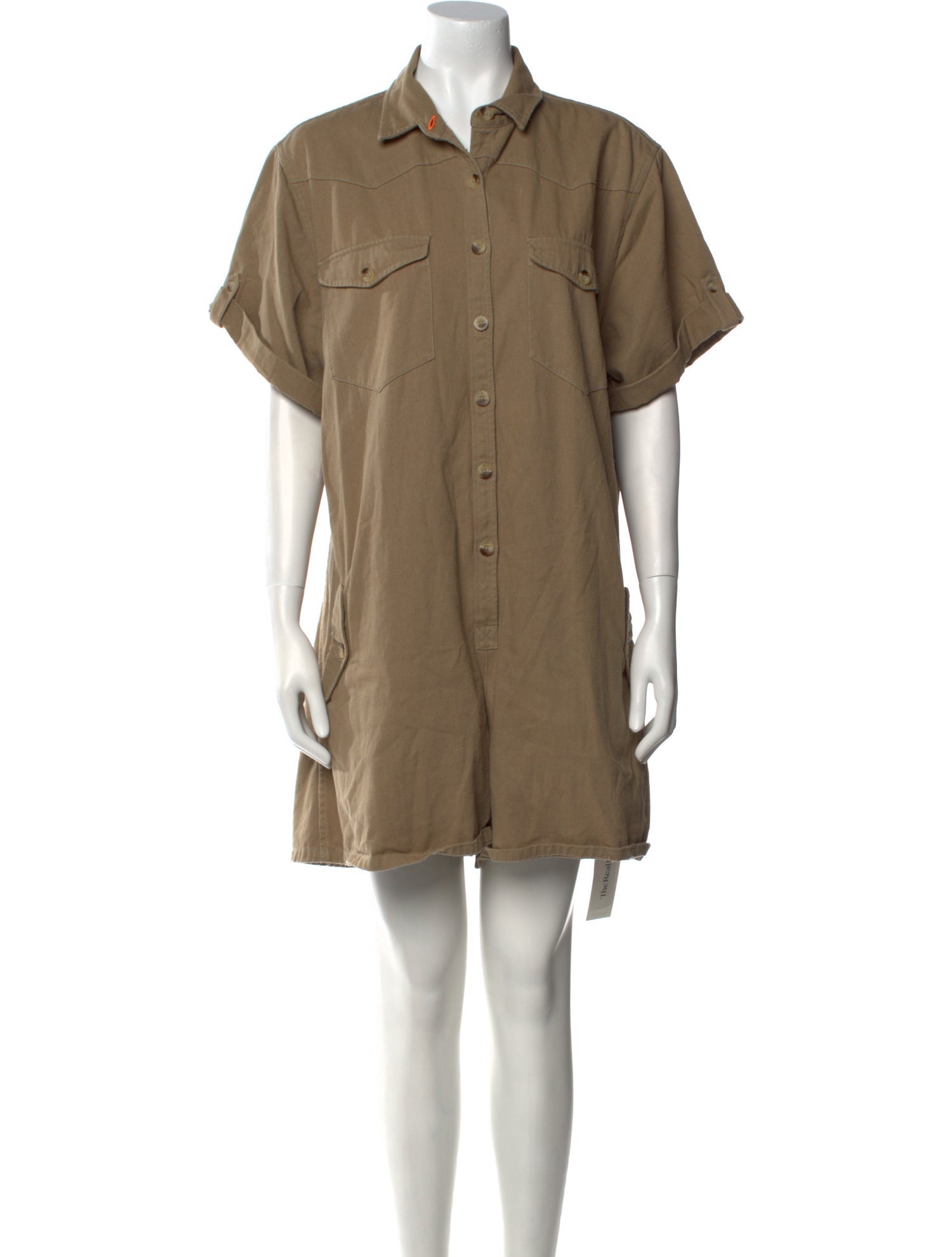 Clare V. Crew Neck Romper