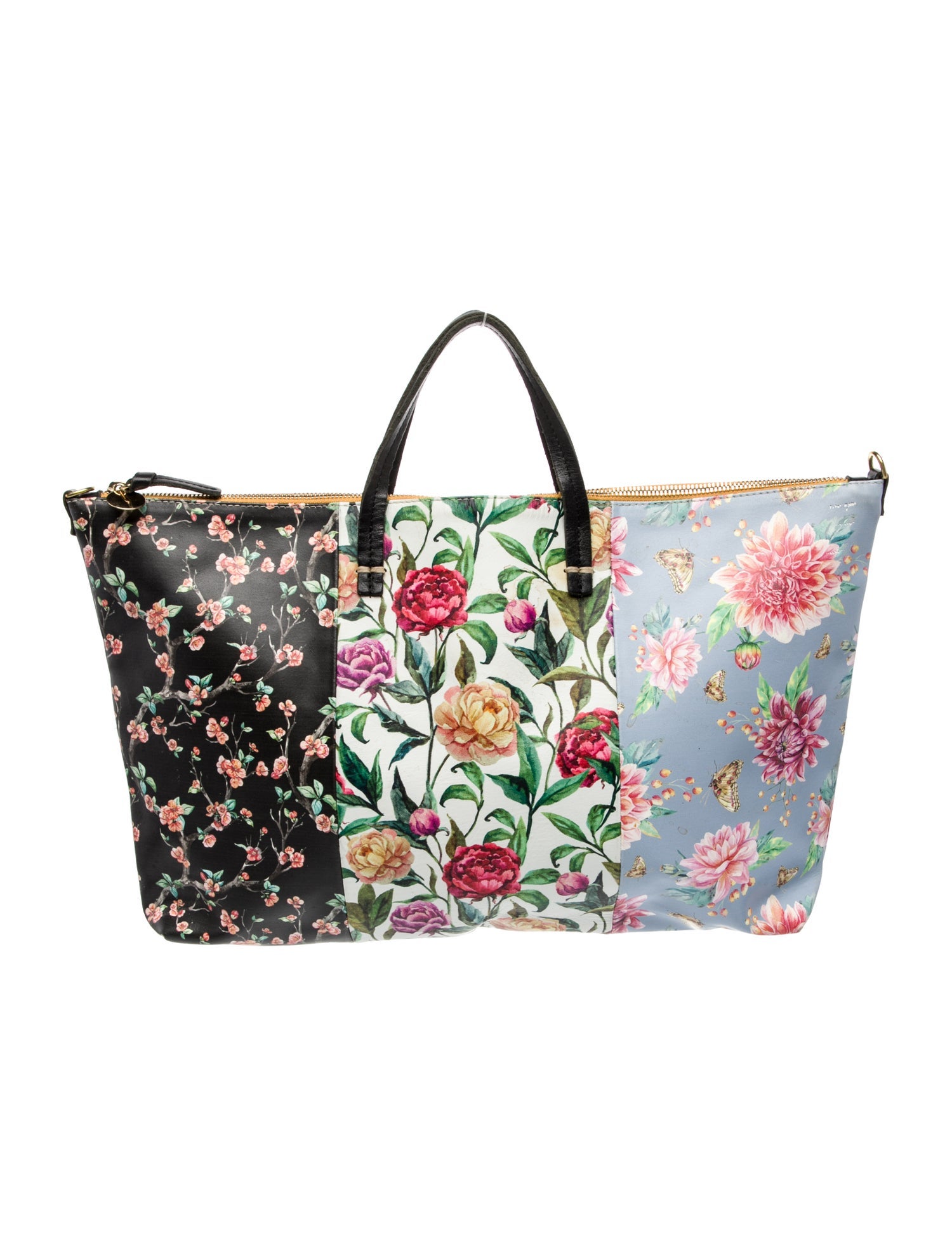 Clare V. Leather Weekender Bag