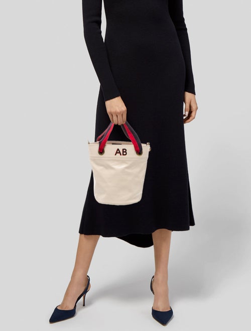 Clare V. Leather Bucket Bag