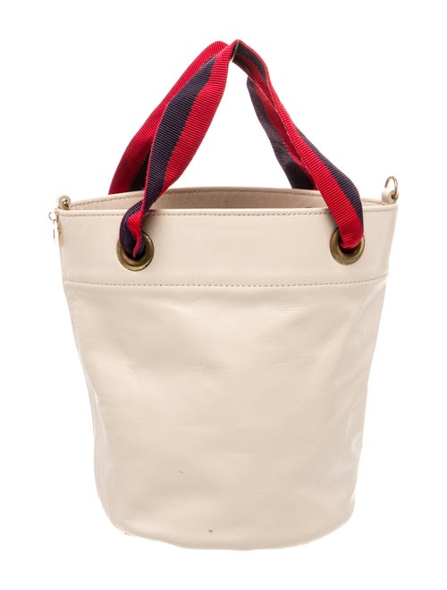 Clare V. Leather Bucket Bag