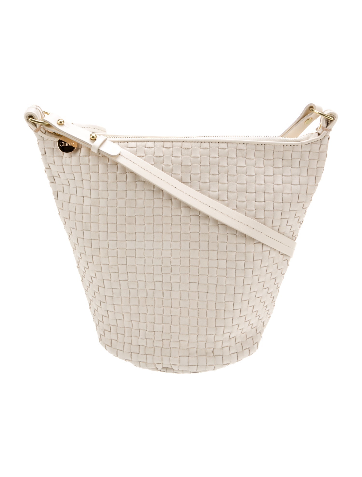 Clare V. Leather Shoulder Bag