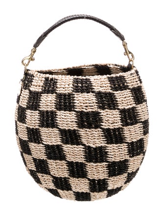 Clare V. Raffia Top Handle Bag