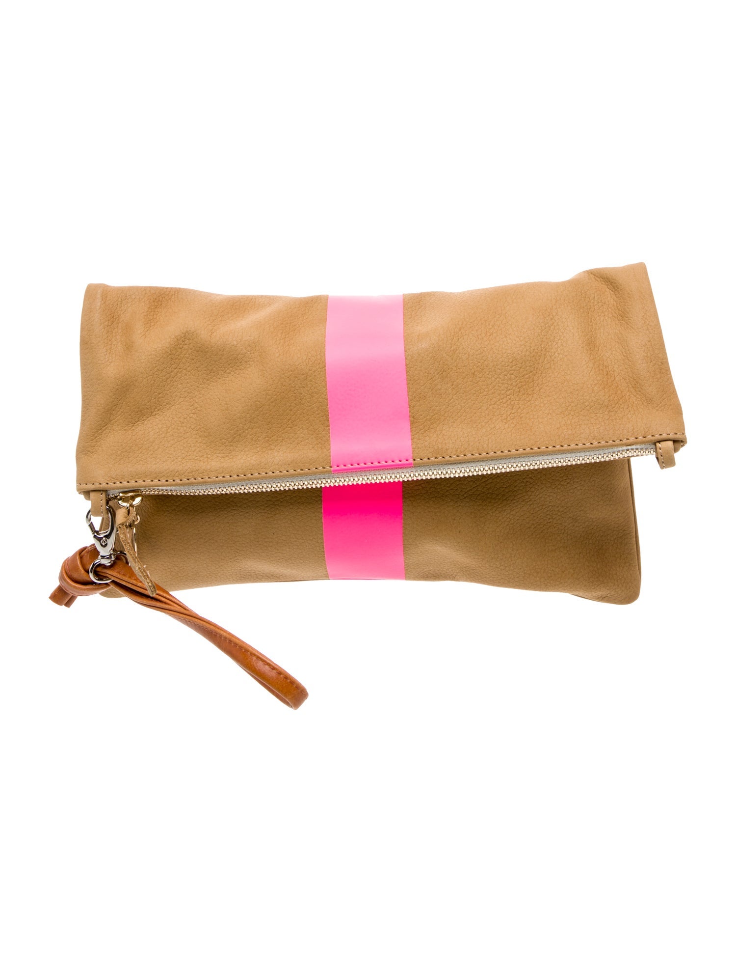 Clare V. Leather Clutch