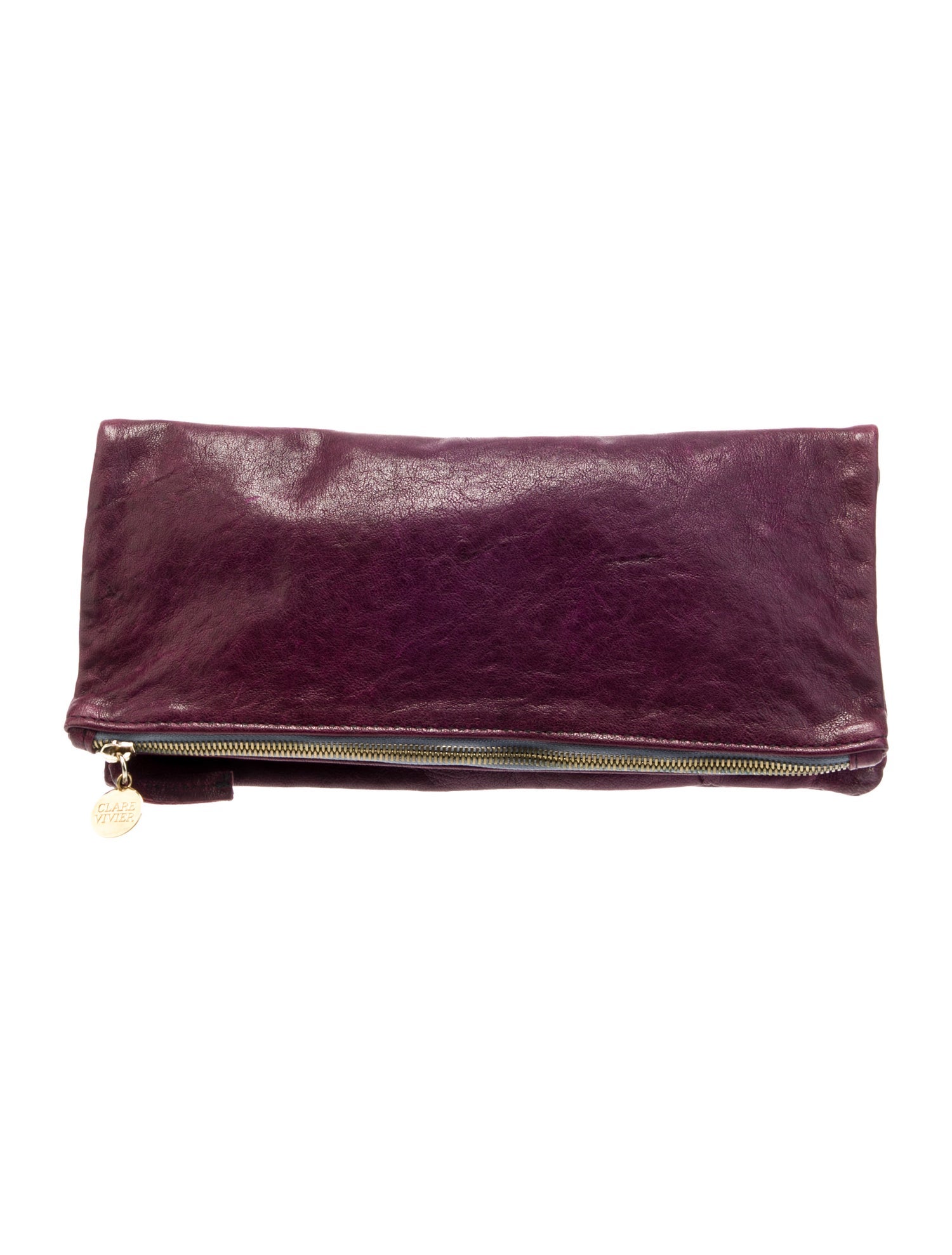 Clare V. Leather Clutch
