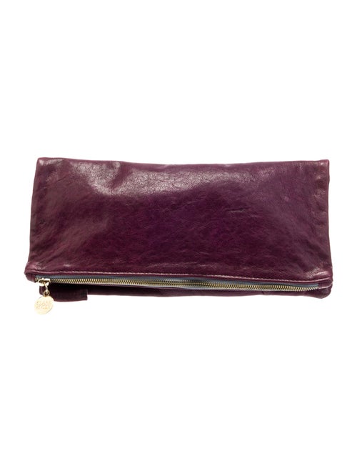 Clare V. Leather Clutch