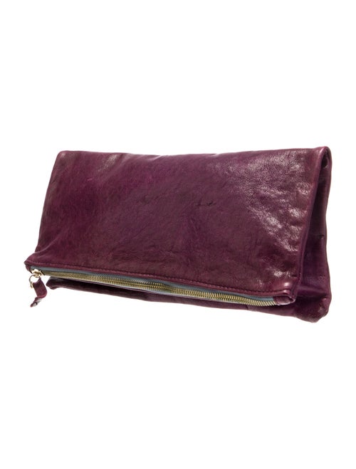 Clare V. Leather Clutch