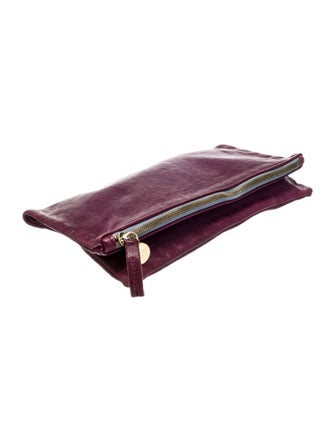 Clare V. Leather Clutch