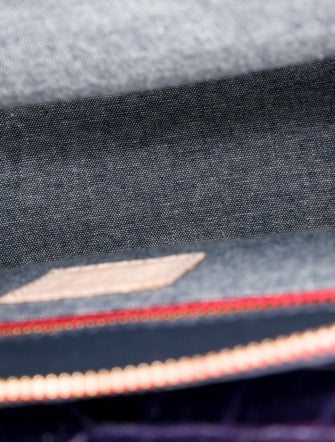 Clare V. Crocodile Top Handle Bag