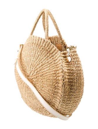 Clare V. Raffia Top Handle Bag